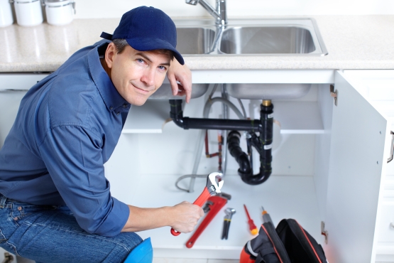 HeatFusion Services team member at work