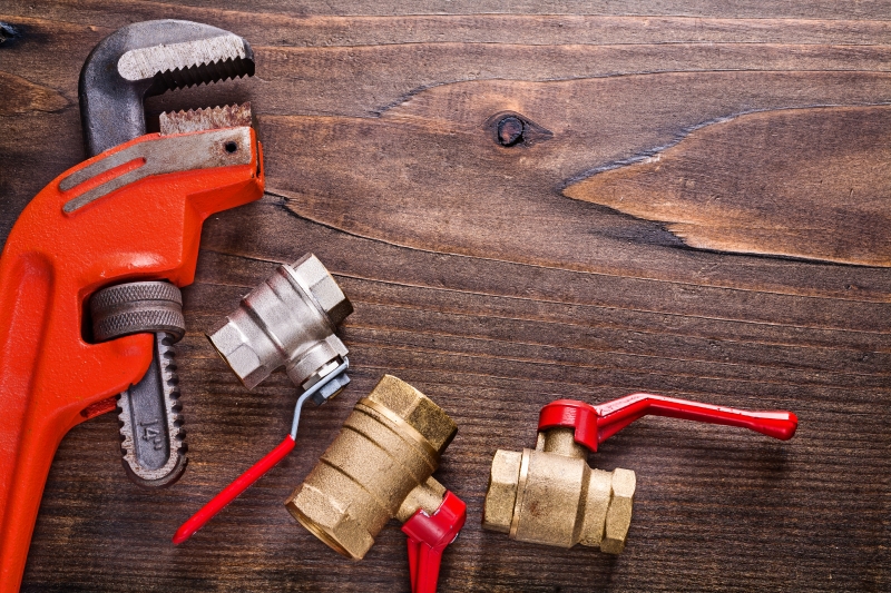 Commercial plumbing work in a Enfield business