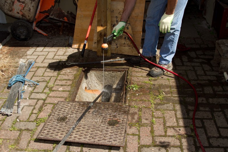 Drain repair work in Enfield
